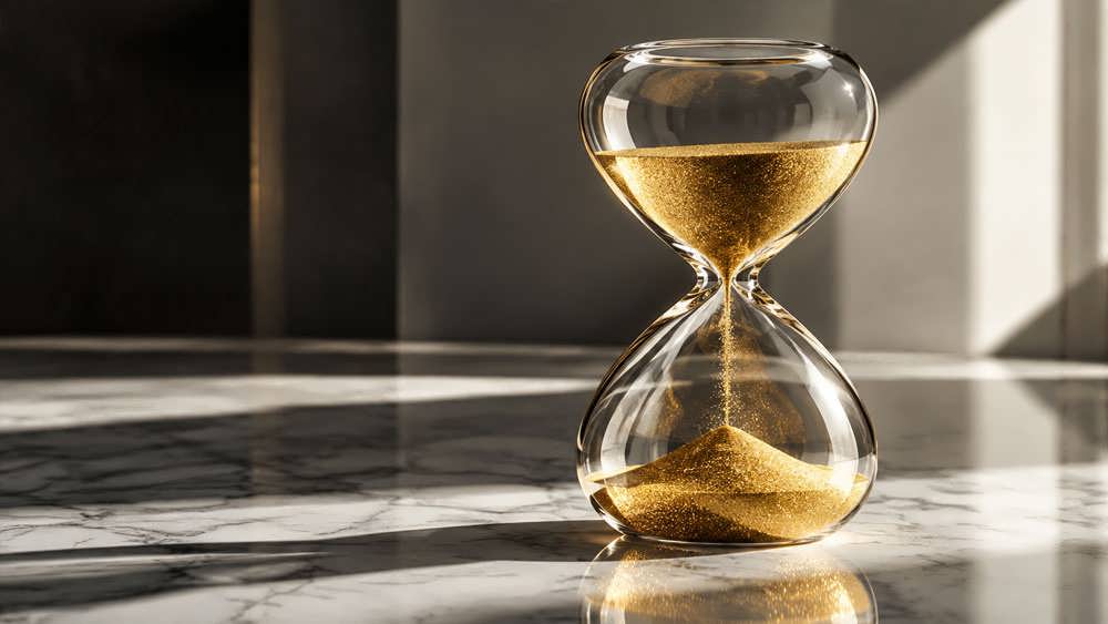 ساعت شنی لوکس و مدرن به عنوان نمادی از زمان و صبر در سرمایه گذاری